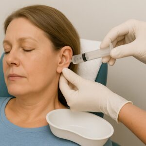 Промывание ушей  Промывание обоих ушей