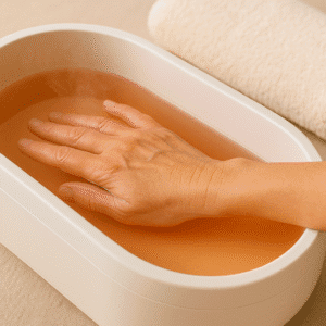 Персиковый парафин на руки 15 мин